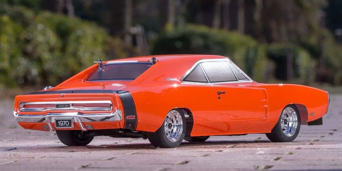 Kyosho Fazer Fz02 (L) Dodge Charger 1970 Orange 1:10 Readyset