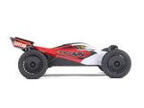 Arrma 1/18 Typhon GROM 4wd Smart RTR w/Lipo Batt/USB Chg Red/White