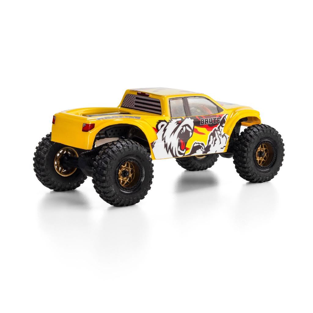 Pro-Line 1/30 Pre-Cut Brute Body, Clear: Axial Scx30