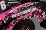 KILLERBODY SC TRUCK FINISHED BODY LADY FLOWER PATTERN