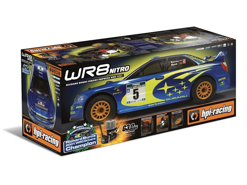 HPI WR8 3.0 Nitro 2001 WRC Subaru Impreza