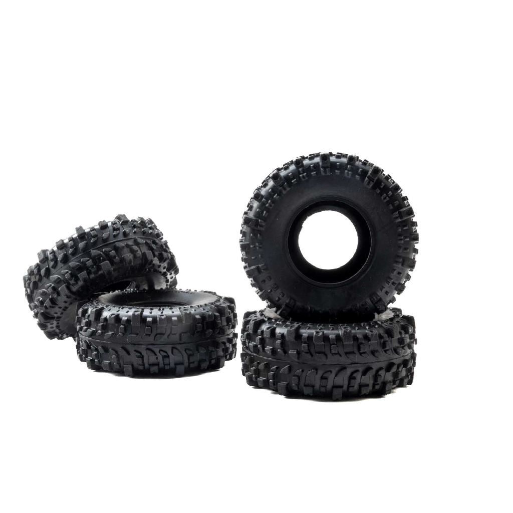 Axial 0.8In/1.0In Interco Bogger Tires (4): Scx24
