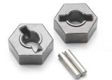 TRAXXAS Wheel hubs, hex (steel)