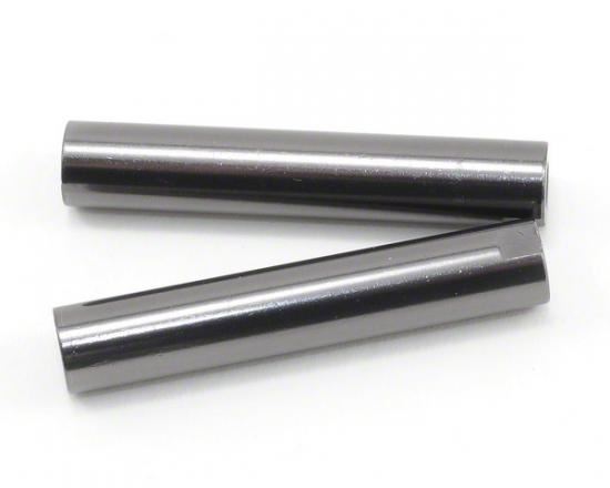 AXIAL Threaded Aluminum Pipe 6x33mm Grey (2)