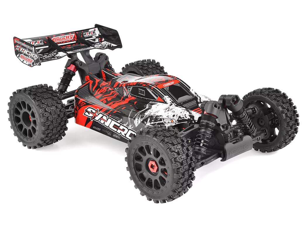 Corally Syncro-2 1/8 Brushless 3-4S Basher Buggy Rtr - Red