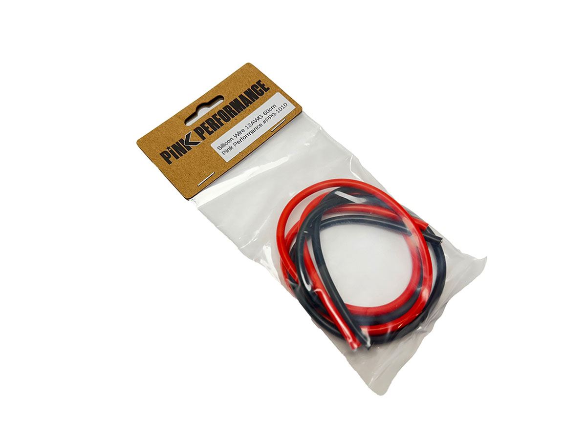 Silicon Wire 12Awg 60Cm Pink Performance