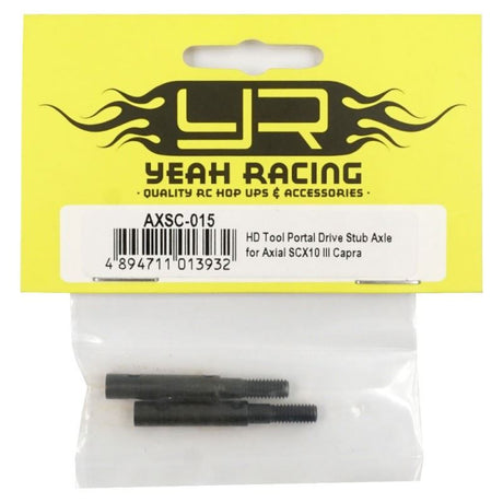 Yeah Racing HD Tool Portal Drive Stub Axle for Axial SCX10 III Capra