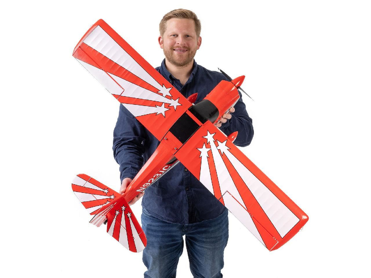 E Flite Super Decathlon 1.2M Bnf Basic With As3X+ And Safe Select