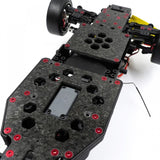 Yeah Racing Graphite 2.5Mm Chassis (Forged) For Kyosho Fazer D2 Fzd2