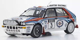 Kyosho 1:18 Lancia Delta Integrale Evo 1000 Lakes 1992 Martini Nr.3
