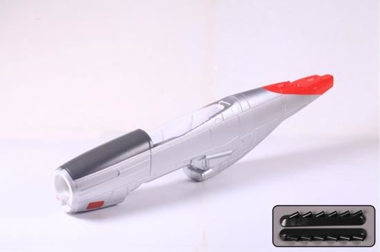 FMS P51 V7 RED TAIL FUSELAGE w/PLASTIC PARTS INSTALLED