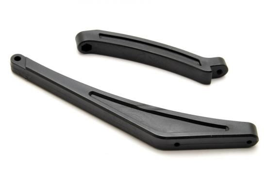 HOBAO HYPER SS/CAGE ELECTRIC FRONT/REAR CHASSIS STIFFENER SET
