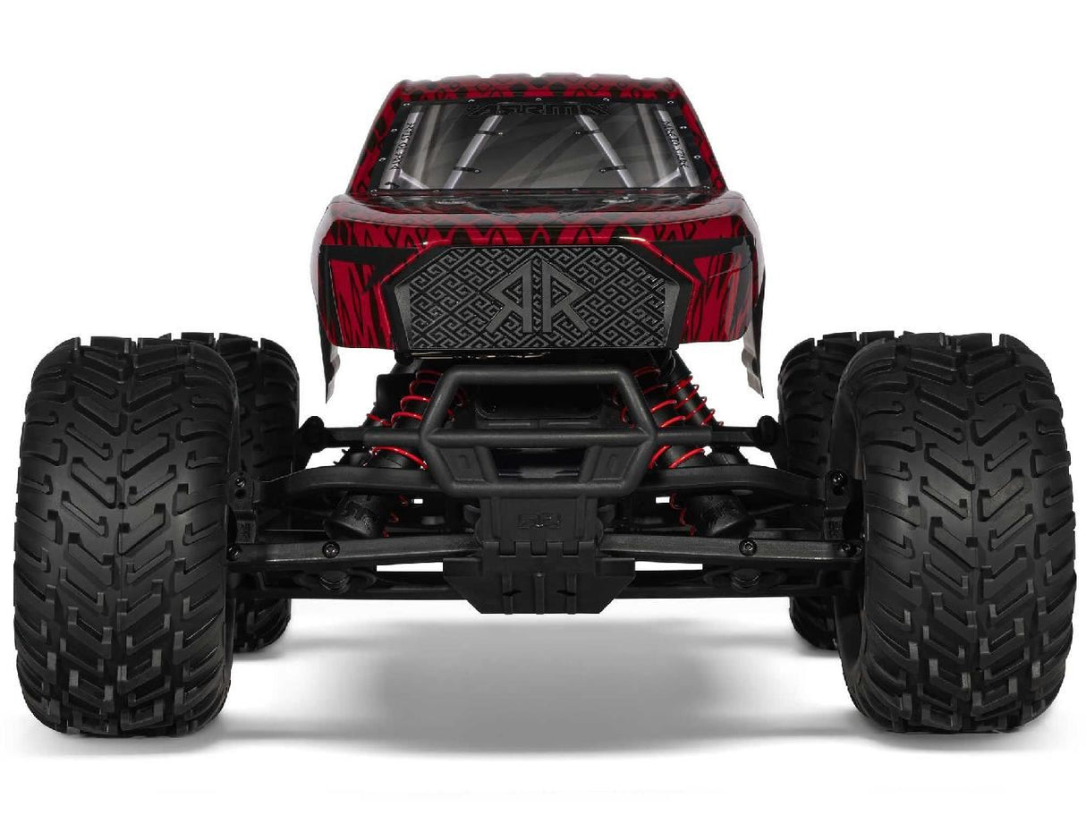 Arrma 1/10 Gorgon 223S 2Wd Rtr Monster Truck, Red/Black