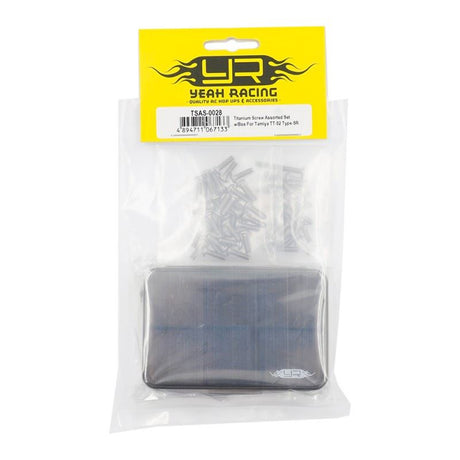 Yeah Racing Titanium Screw Assorted Set W/Box For Tamiya Tt-02 Type-Sr