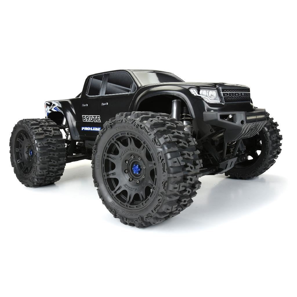 Pro 1/5 Pre-Cut Brute Bash Armor Black Body: X-Maxx