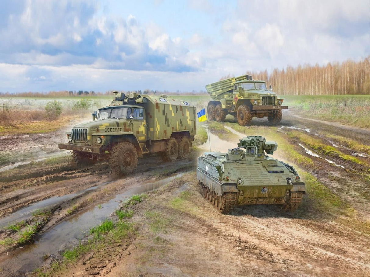 Icm Military Vehicles Of The Armed Forces Of Ukraine (Set Of 3)
