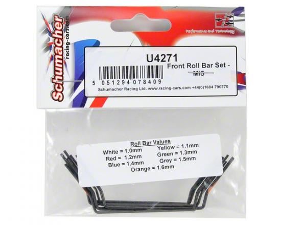 Schumacher Front Roll Bar Set - Mi5