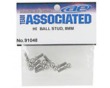 ASSOCIATED HEAVY DUTY BALLSTUD 8MM (10)
