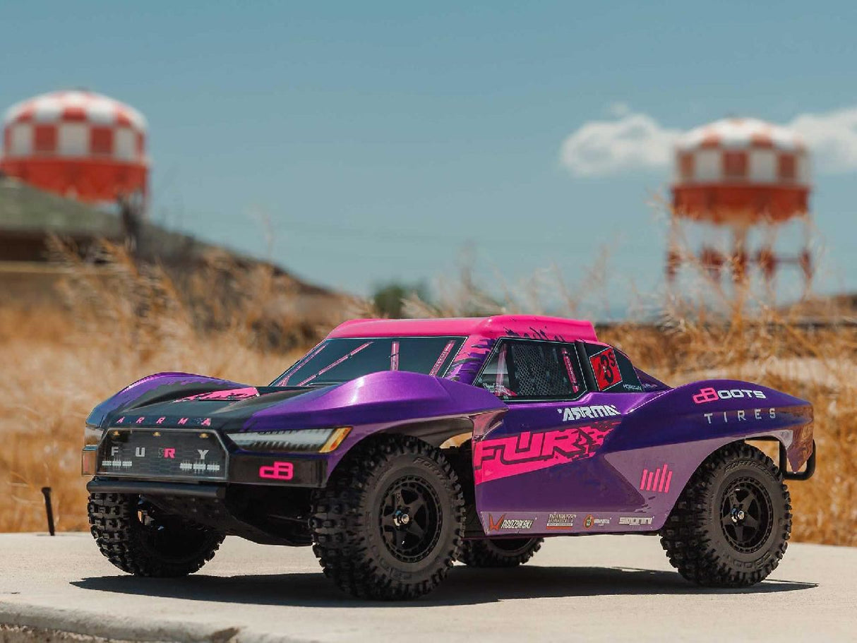 Arrma 1/10 Fury 223S Blx 4X2 Sct Rtr With Dsc Purple