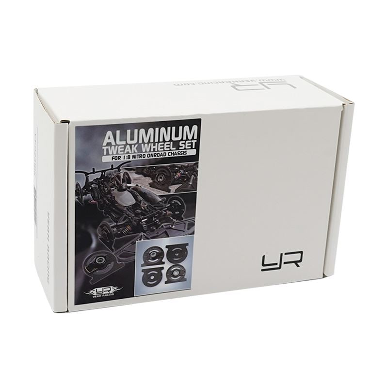 Yeah Racing Tweak Wheel Set For 1/8 Nitro / Electric Onroad