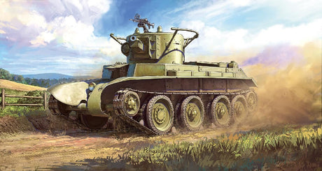 Zvesda Soviet Light Artillery Tank Bt-7А