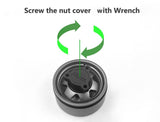 RC4WD OEM XJ 1.9  BEADLOCK WHEELS (GUNMETAL)
