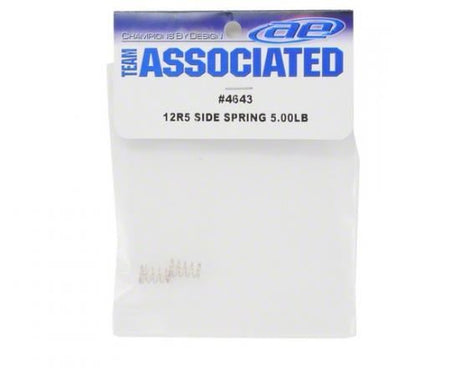Team Associated RC12R5 Side Spring Silver 5.00Lbs
