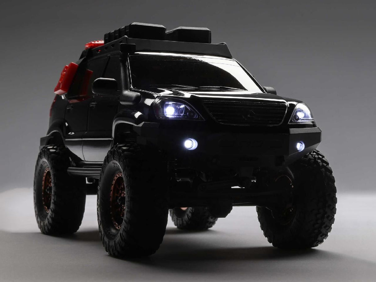Axial 1/24 Scx24 Lexus Gx 470 4X4 Rock Crawler Rtr, Black