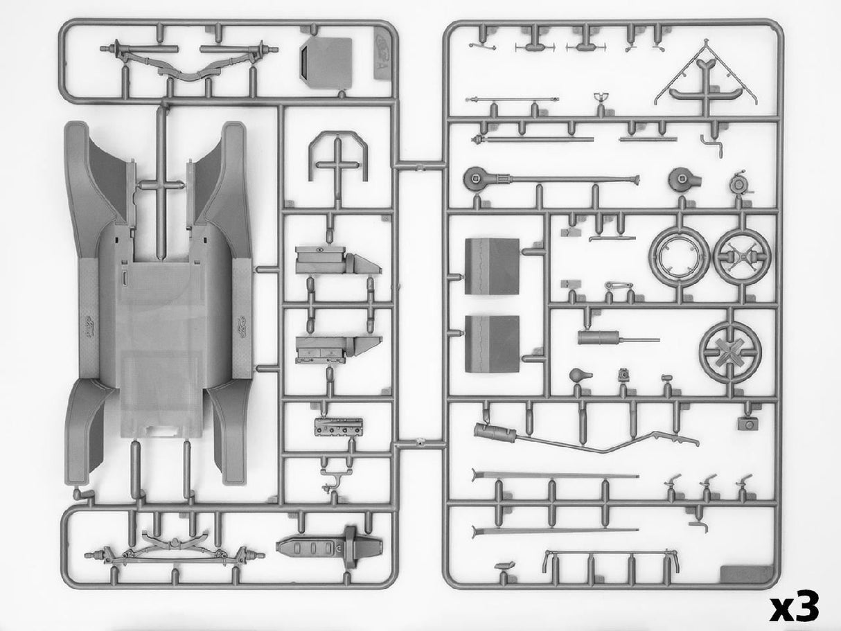 Icm The Various 'Tin Lizzie' Ford Model T Variants (Set Of 3)