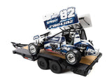 Axial 1/10 Scx10 Flat Bed Vehicle Trailer