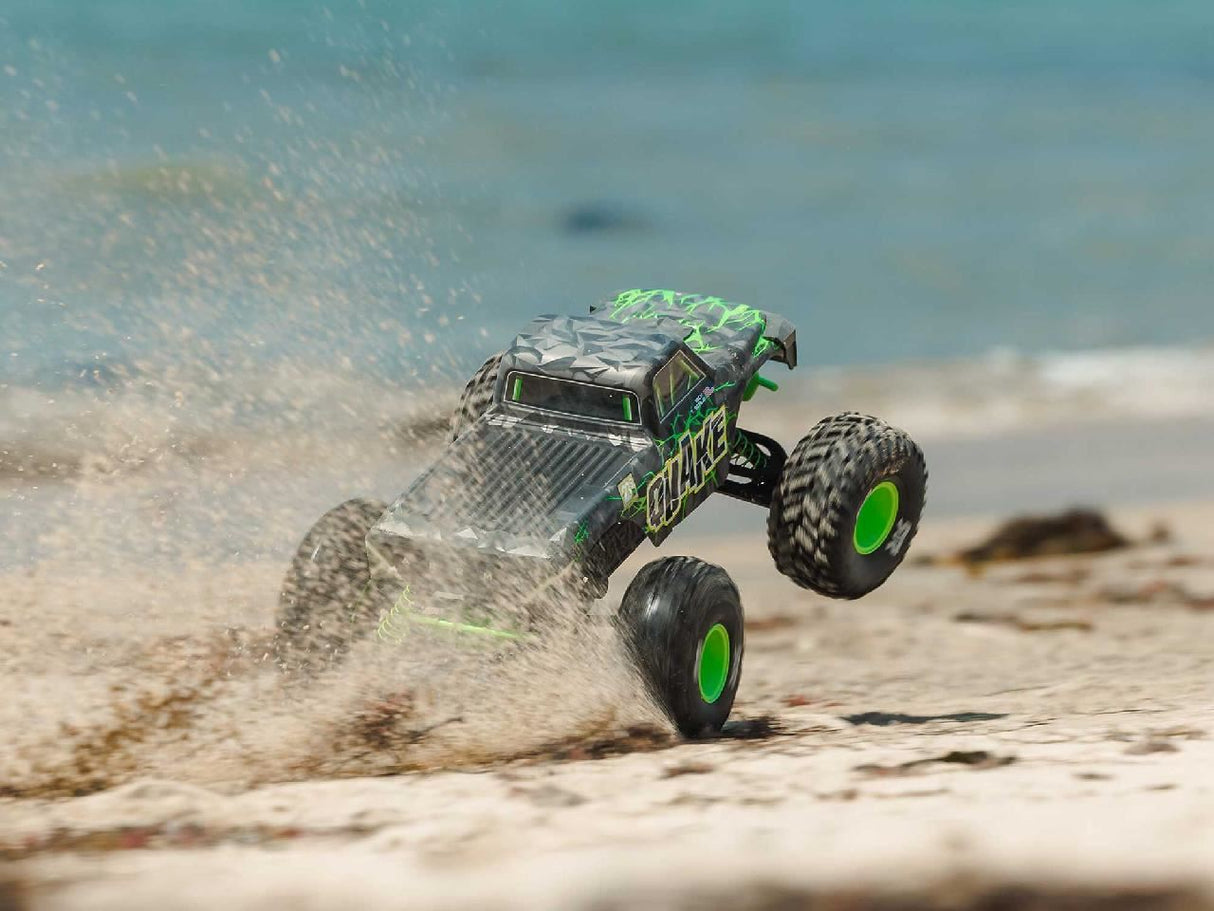 Arrma 1/10 Quake 223S Dsc 2Wd Rtr Brushless Monster Truck, Green