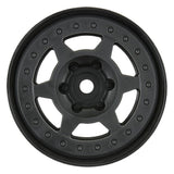 Proline 1/10 Holcomb F/R 1.9In 12mm Crawler Bead-Loc Wheels (2) Black