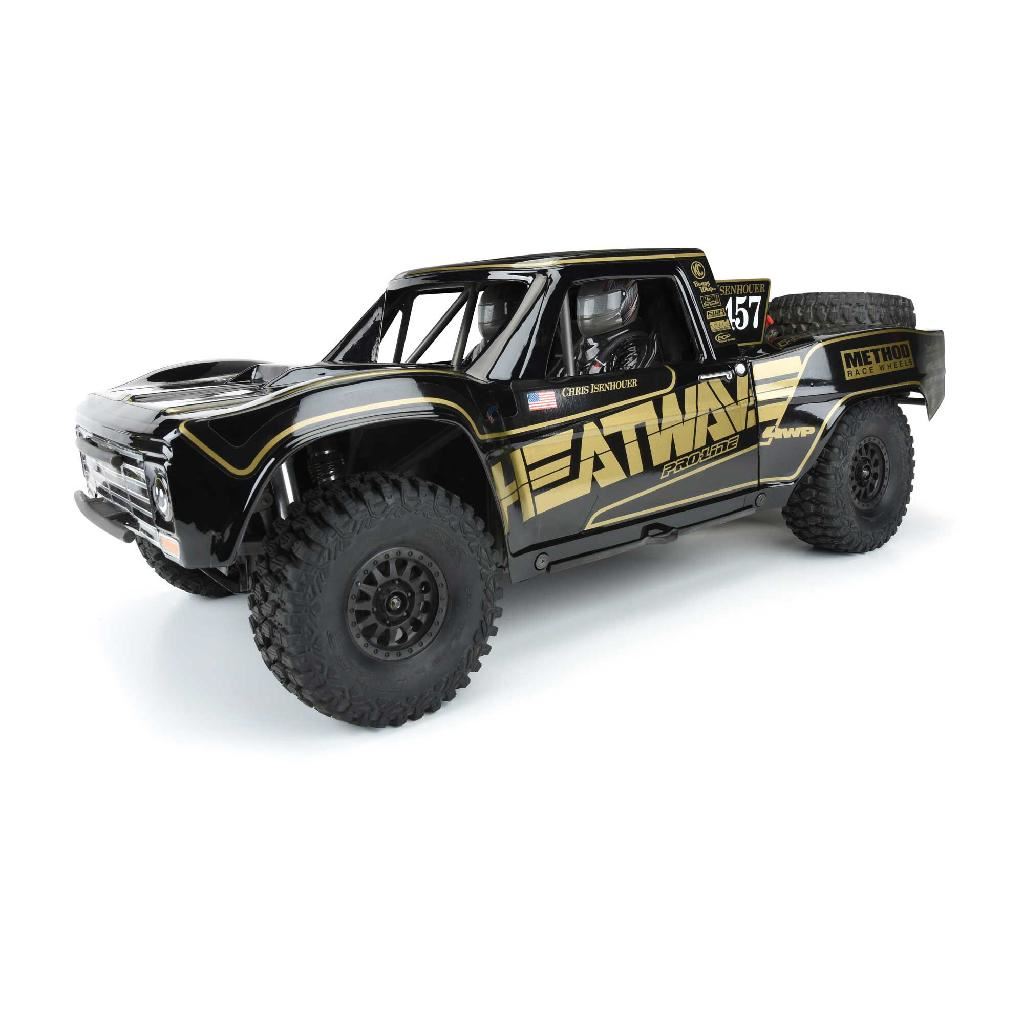 Proline 1/7 Pre-Cut 1967 Ford F-100 Heatwave Black: Unlimited Desert