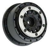 Proline 1/10 Raid Bead-Loc Fr/Rr 2.2In/3.0In 12 & 14mm Sc Wheels (2) S