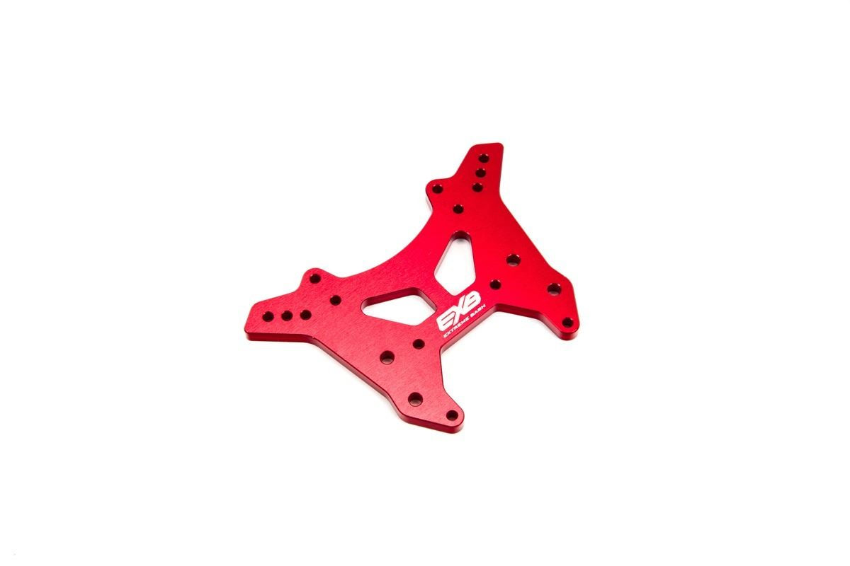 Arrma Front Shock Tower CNC 7075 T6 Aluminum L Red