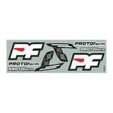 PRM 1/8 R19 Light Weight Clear Body: 1:8 On-Road