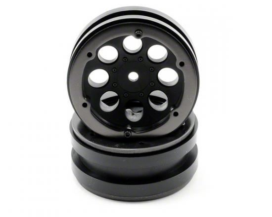 AXIAL 8-Hole 1.9 Beadlock Wheel Black (2)