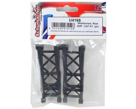 Schumacher Wishbones; Rear Stiff - CAT K1 (pr)