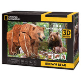 Cubicfun Brown Bear (88 Pieces)