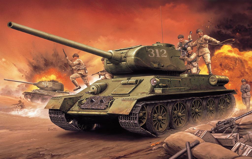 Dragon 1/72  Chinese Volunteer T-34/85