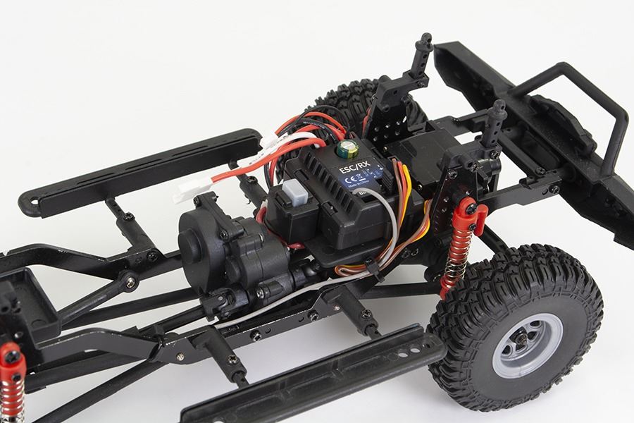 FTX Outback Mini X LC90 1:18 Trail Ready-To-Run Grey - FTX5521GY