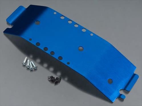 DURATRAX Skid Plate Center Aluminium Blue E/TMaxx