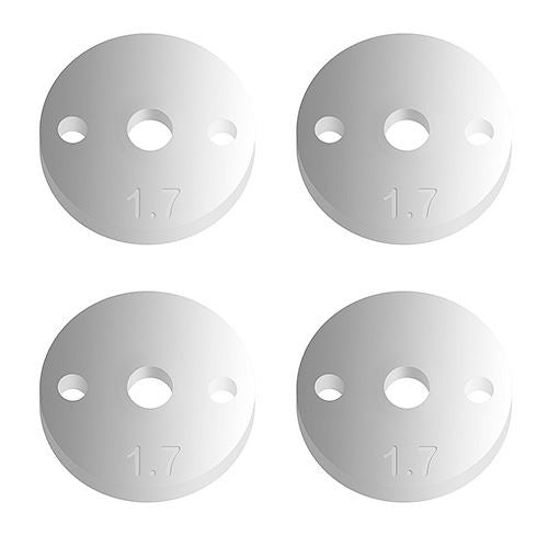 ASSOCIATED FT 12MM PISTONS V2 2 x 1.7MM FLAT (SCREW MOUNT)