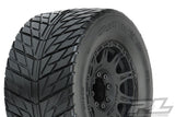 Proline Street Fighter 3.8 Belted Tires Mounted On Raid Black Wheels 8X32 Hex 17mm