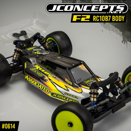 F2- RC10B7 Body w/ Carpet/Turf/Dirt Wing - LW