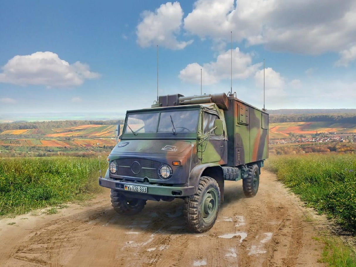Icm Unimog S 404, German Military Radio Truck