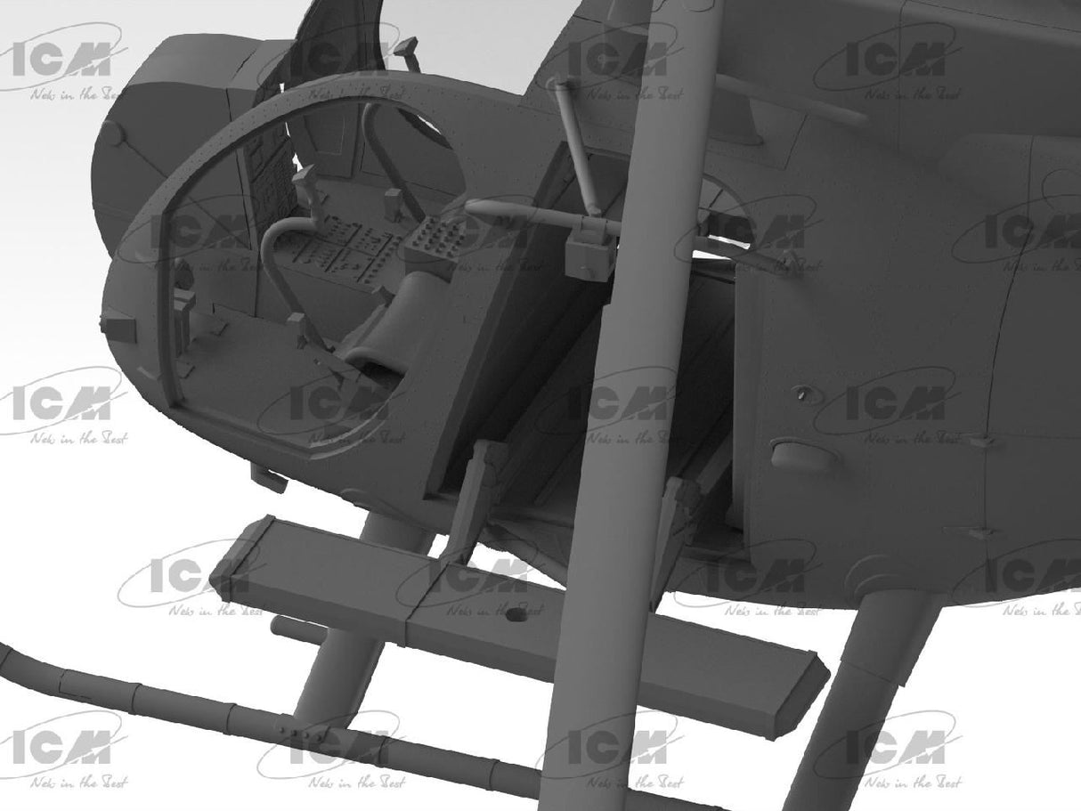 Icm Mh-6J Little Bird, U.S. Special Forces Helicopter