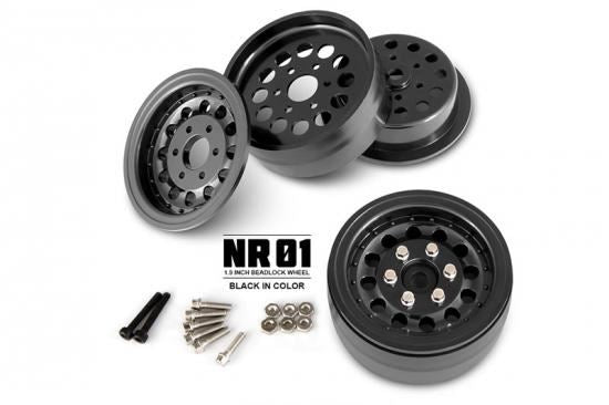 GMADE 1.9 NR01 BEADLOCK WHEELS (BLACK) (2)