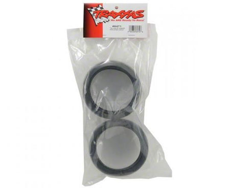 TRAXXAS Tires, slicks (S1 compound) (front) (2)/ foam inserts (2)