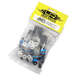 Yeah Racing Aluminum Big Bore Go 50mm Damper Set 4pcs for 1/10 RC Touring Car Blue